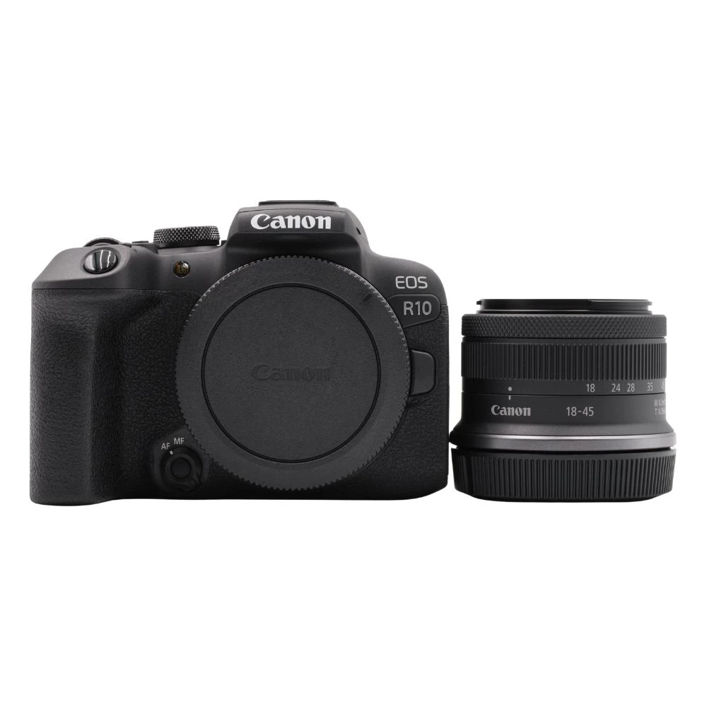 Canon EOS R10 Mirrorless Camera + RF-S 18-45mm f/4.5-6.3 IS STM Lens-01