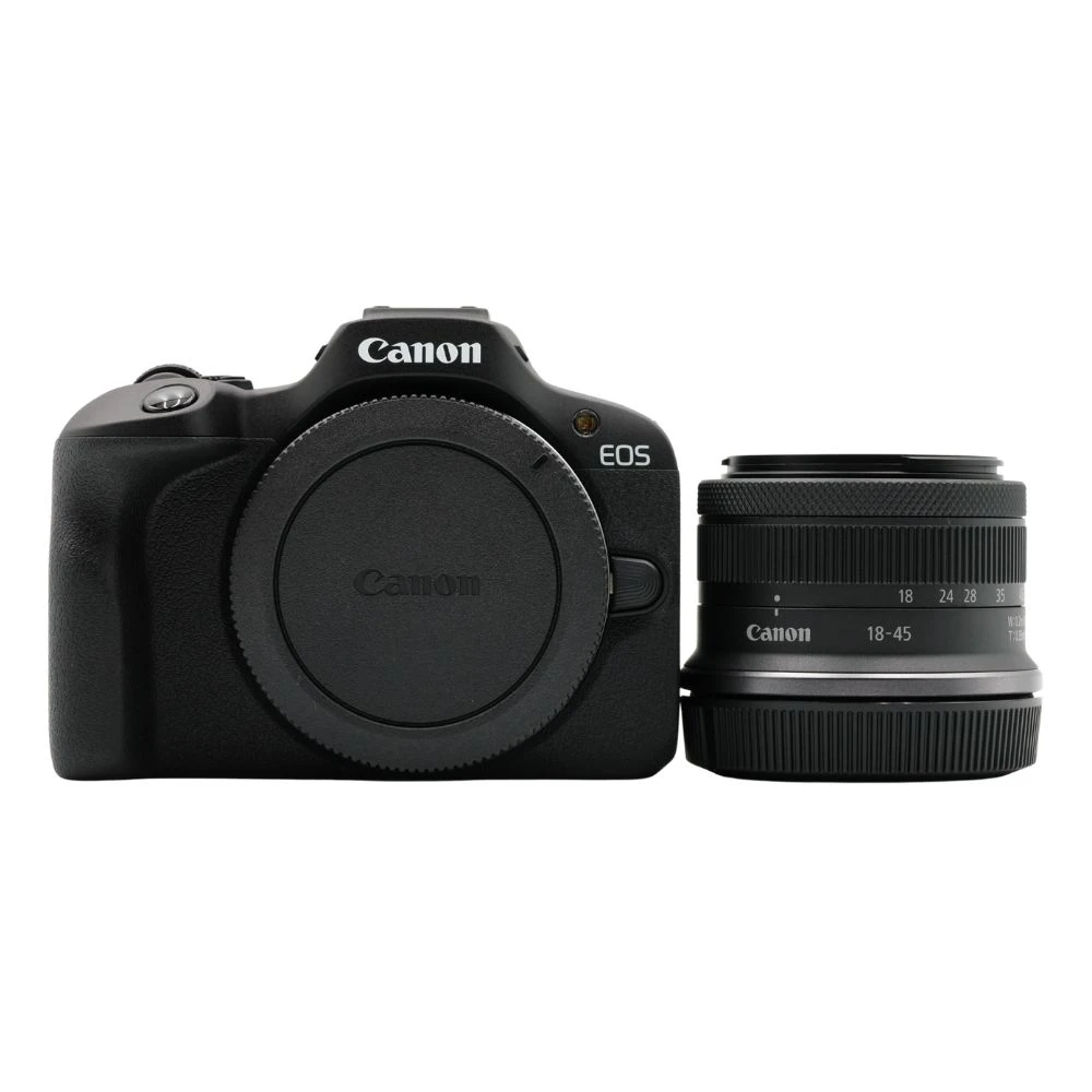Canon EOS R100 Mirrorless Camera + RF-S 18-45mm f/4.5-6.3 IS STM Lens-01