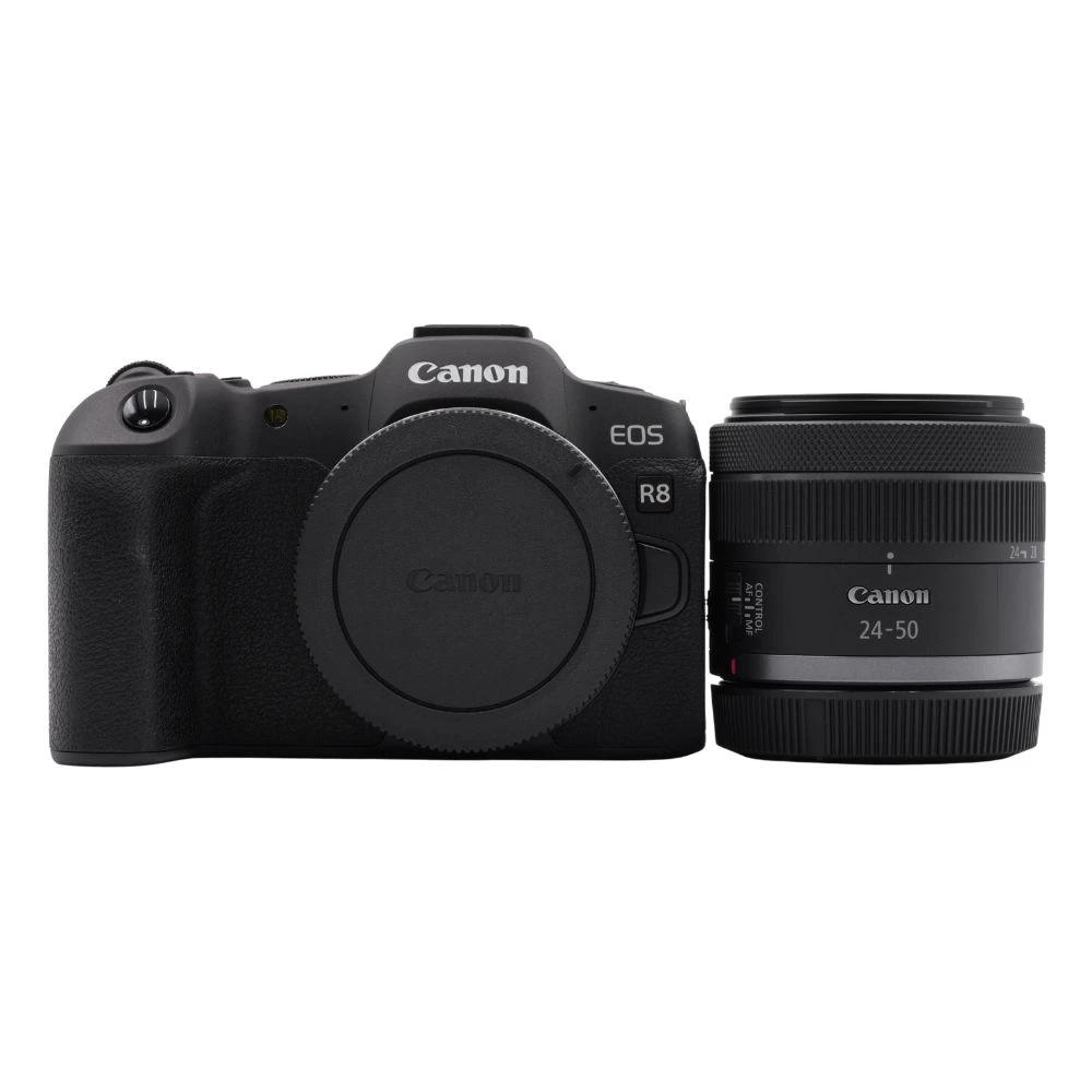 Canon EOS R8 Mirrorless Camera + RF 24-50mm f/4.5-6.3 IS STM Lens-01
