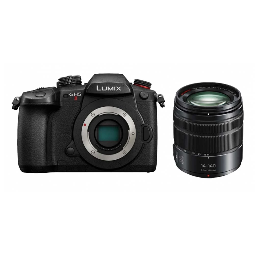 Panasonic Lumix GH5 II Digital Camera + 14-140mm f/3.5-5.6 II Lens-01