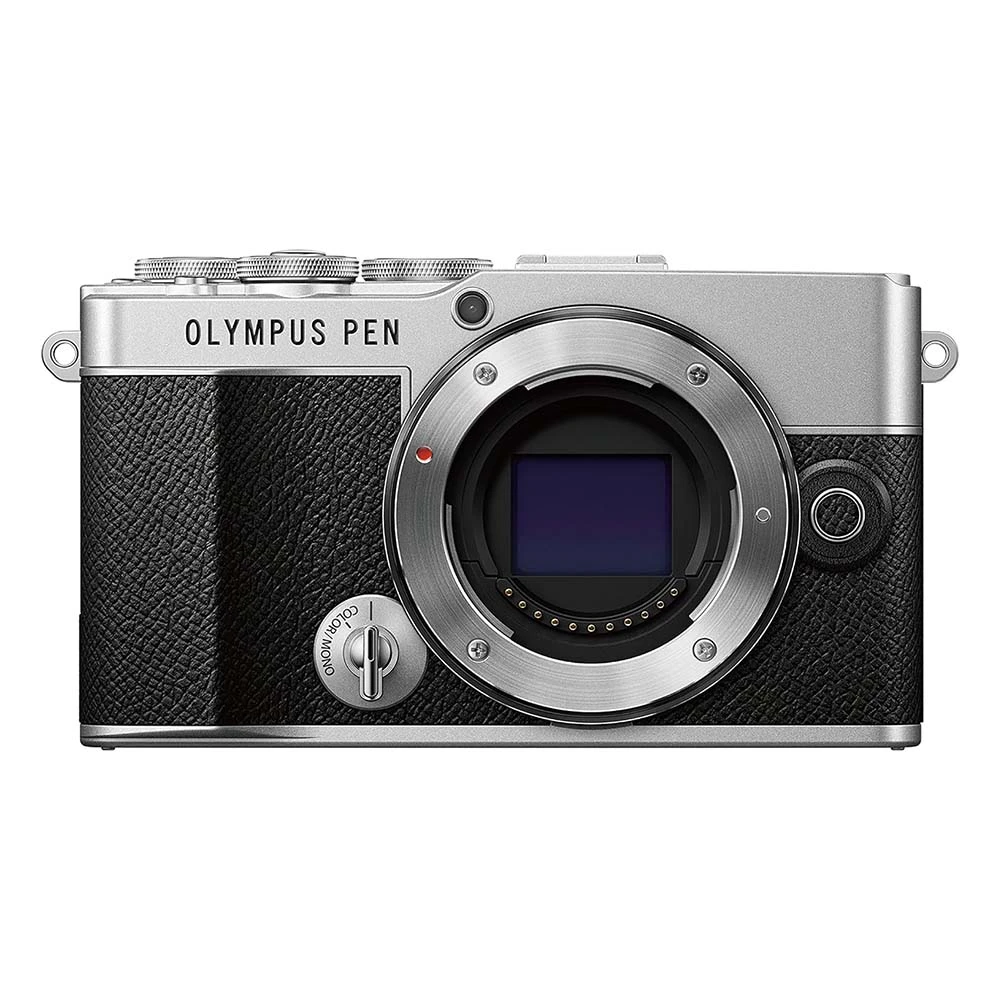 Olympus PEN E-P7 Digital Camera Body (Silver)-01
