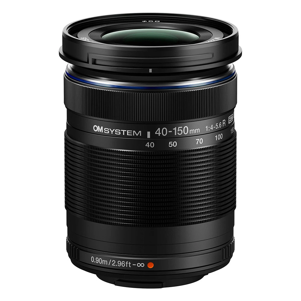 Olympus OM SYSTEM M.Zuiko Digital ED 40-150mm f/4-5.6 R Lens - Black (White Box)-01