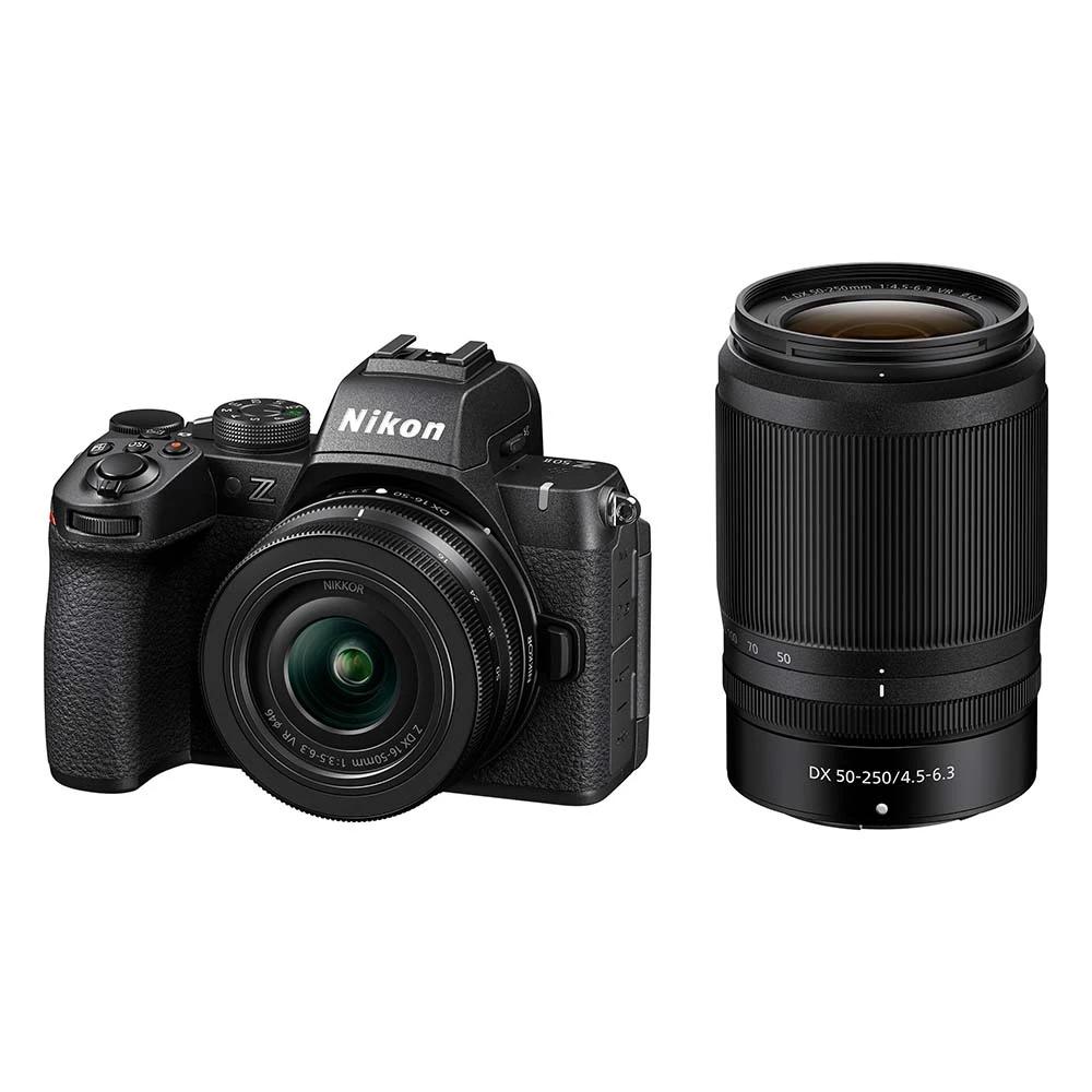 Nikon Z50 II Digital Camera + 16-50mm + 50-250mm Lens-01