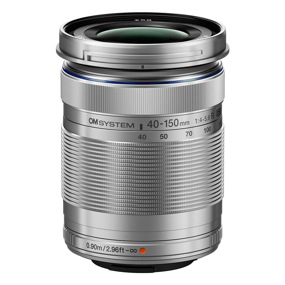 Olympus OM SYSTEM M.Zuiko Digital ED 40-150mm f/4-5.6 R Lens - Silver (White Box)-01