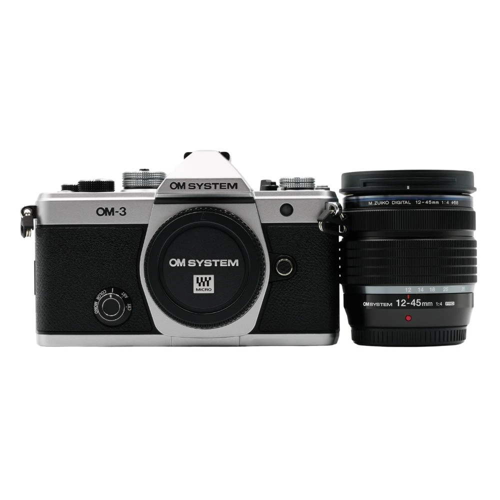 OM SYSTEM OM-3 Mirrorless Camera + 12-45mm f/4 PRO lens-01