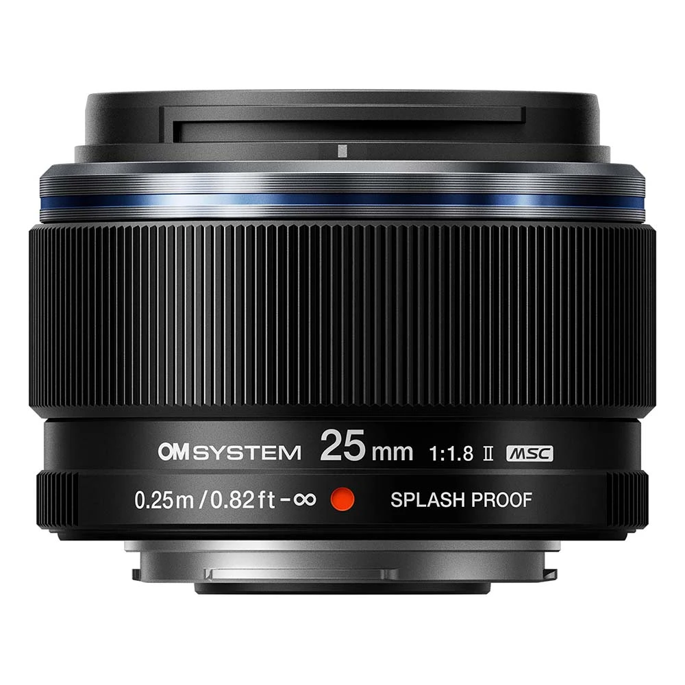 Olympus OM SYSTEM M.Zuiko Digital ED 25mm f/1.8 II Lens (Black)-01