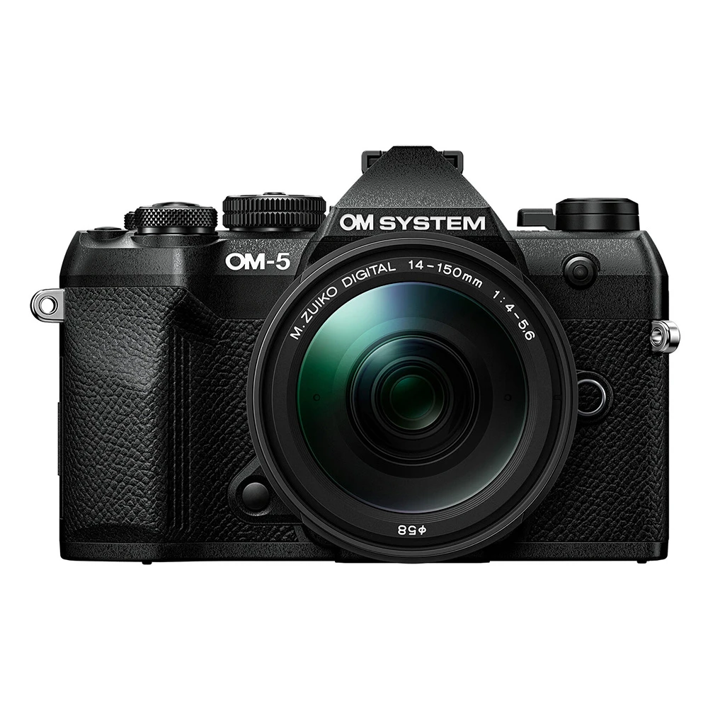 OM SYSTEM OM-5 Mark II + 14-150mm f/4-5.6 II Lens (Black)-01
