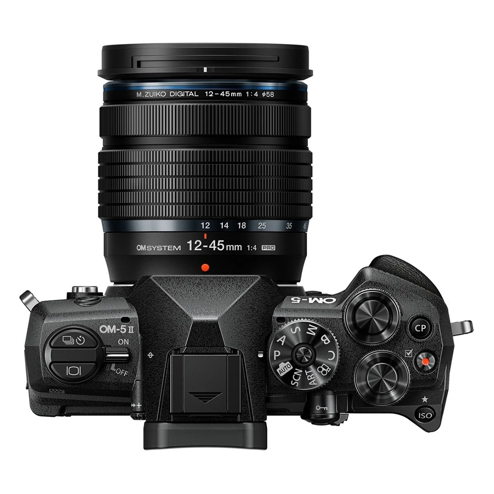 OM SYSTEM OM-5 Mark II + 12-45mm f/4 PRO Lens (Black)-01