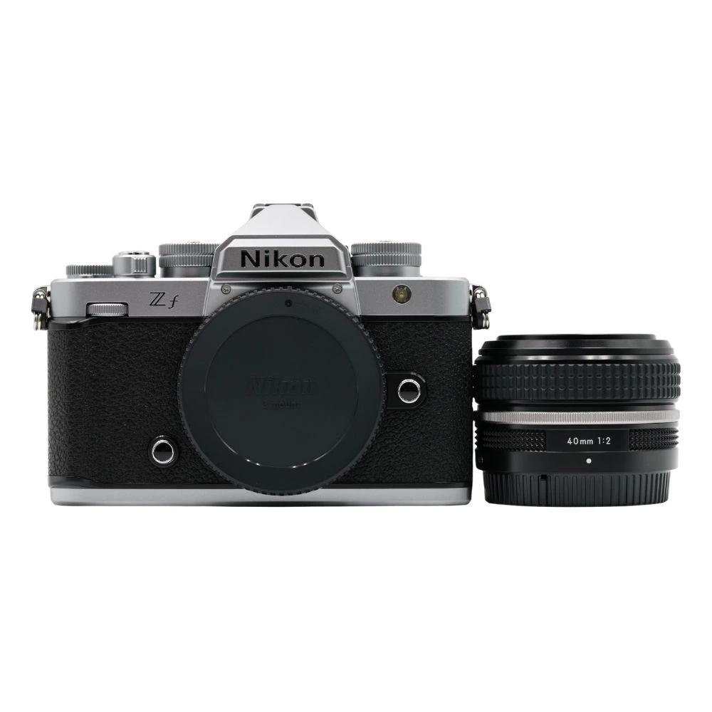 Nikon Zf Mirrorless Digital Camera + 40mm f/2 SE Lens (Silver)-01