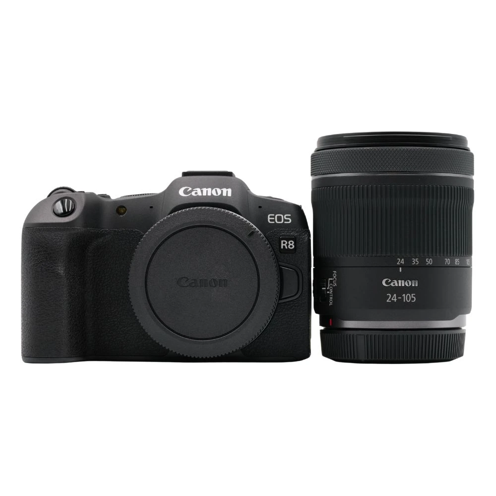 Canon EOS R8 Mirrorless Camera + RF 24-105mm f/4-7.1 IS STM Lens-01