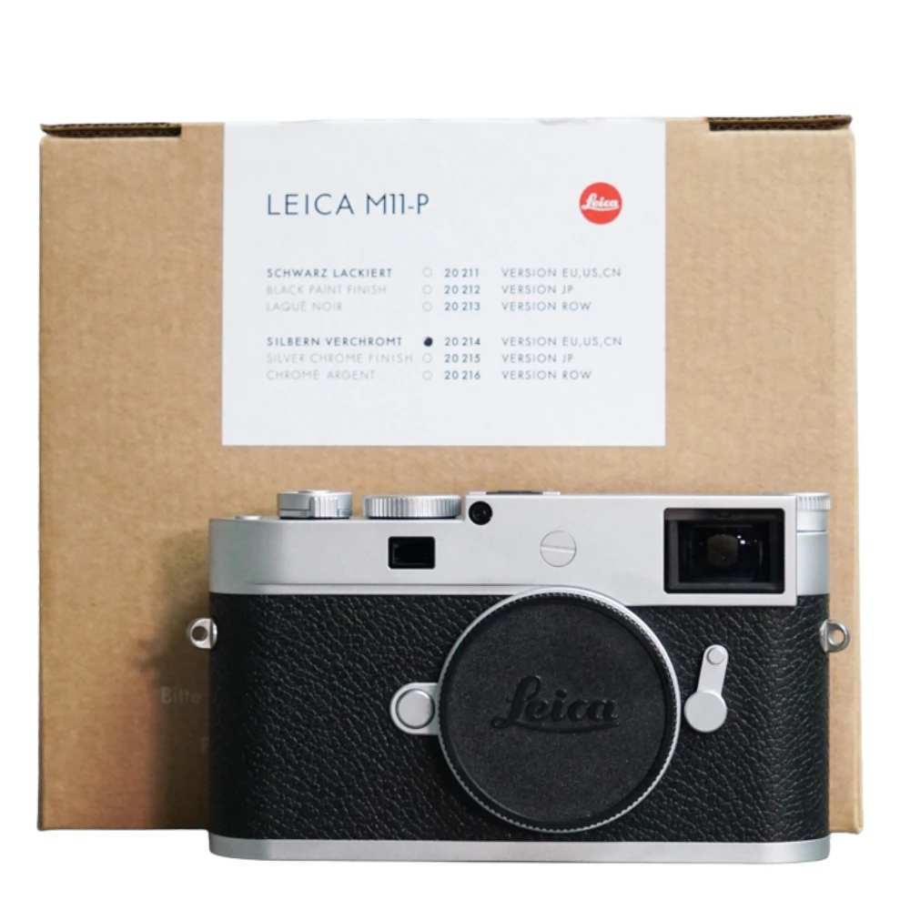 Leica M11-P Digital Camera Body - Silver Chrome Finish (20214)-01