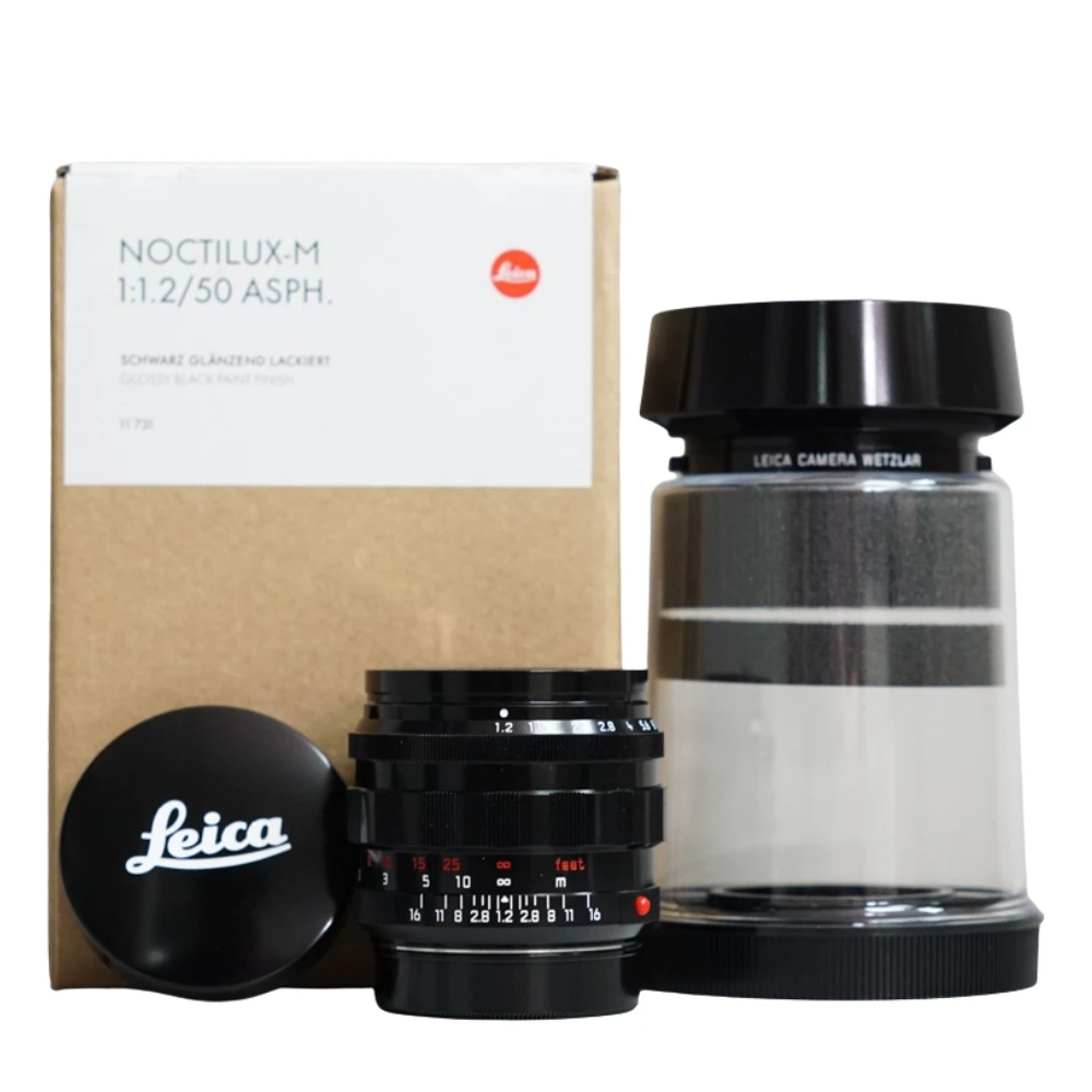 Leica Noctilux-M 50mm f/1.2 ASPH Lens - Glossy Black (11731)-01