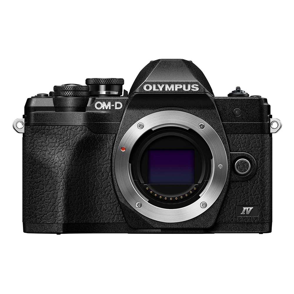 Olympus OM-D E-M10 Mark IV Mirrorless Camera Body - Black-01