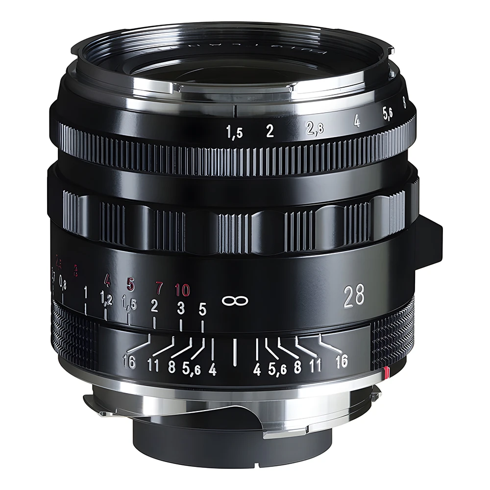 Voigtlander 28mm f/1.5 VM Nokton Vintage Line ASPH Type II Lens for Leica M - Black-01