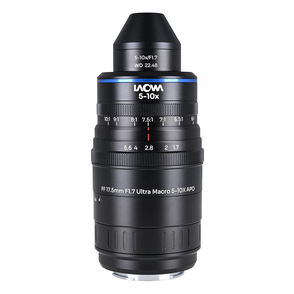 Laowa Aksen 17.5mm f/1.7 5-10x Ultra Macro APO Lens for Sony E-01