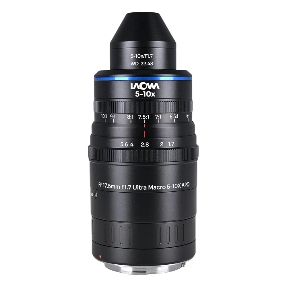 Laowa Aksen 17.5mm f/1.7 5-10x Ultra Macro APO Lens for Canon RF-01