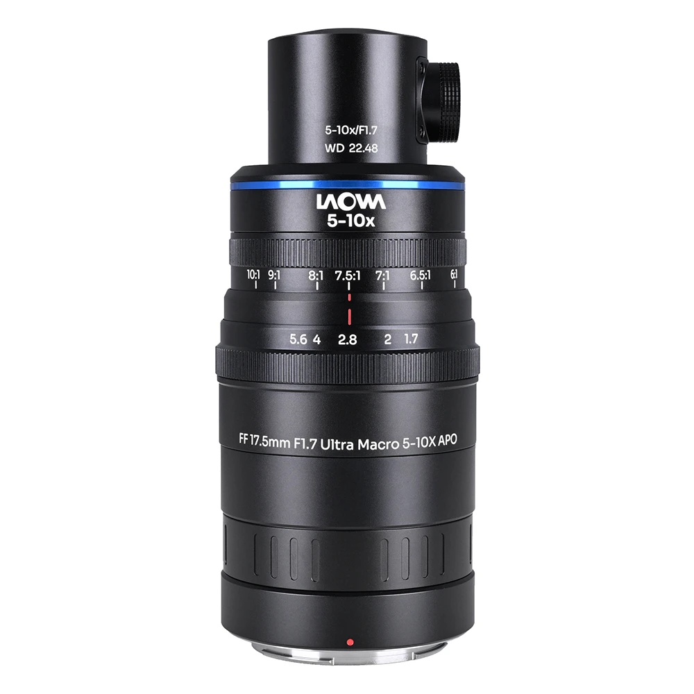 Laowa Aksen 17.5mm f/1.7 5-10x Ultra Macro APO Lens with Coaxial Illumination for Nikon Z-01