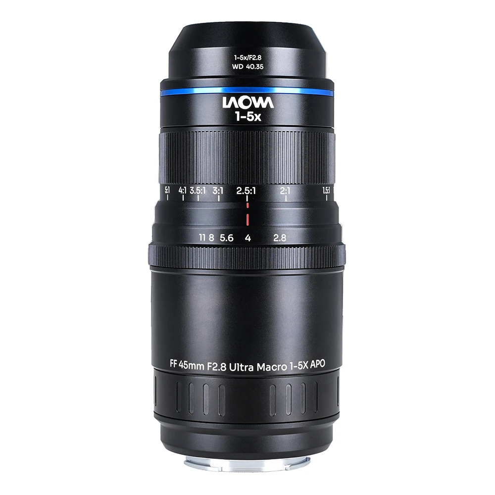 Laowa Aksen 45mm f/2.8 1-5x Ultra Macro APO Lens for Sony E-01