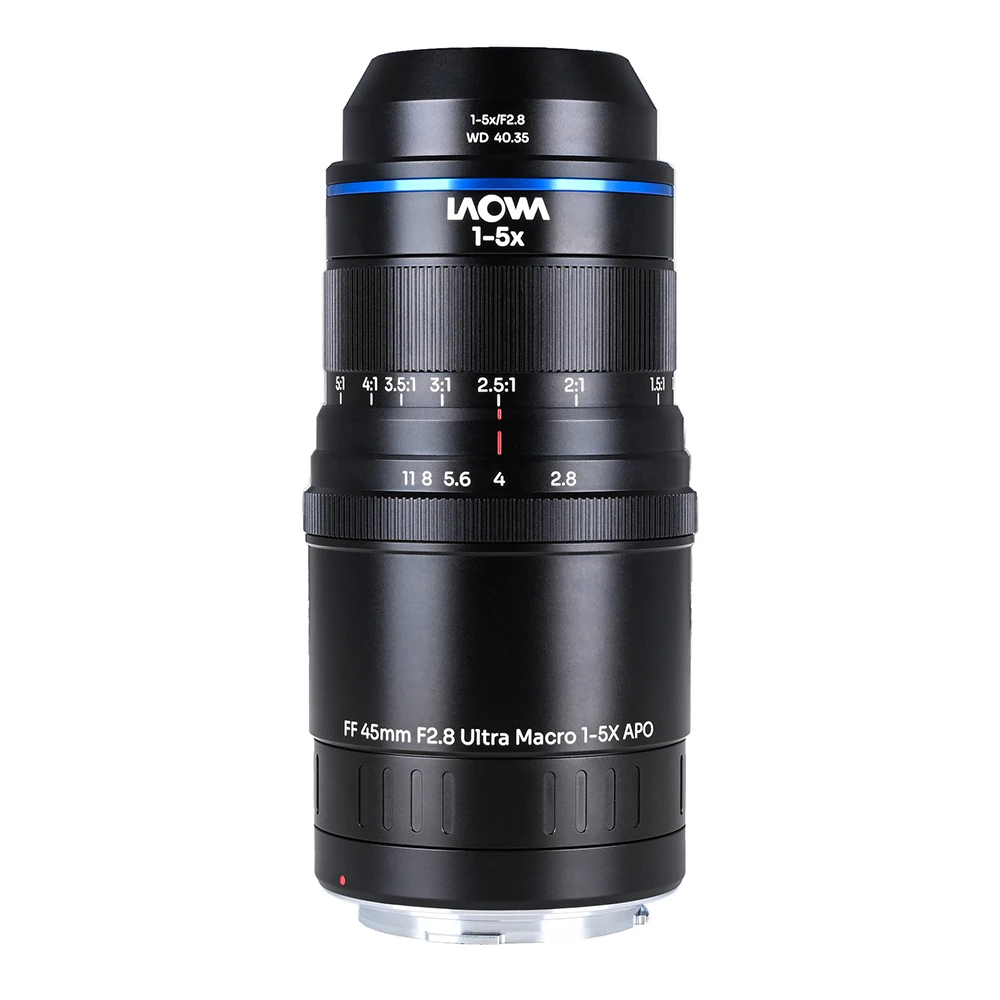 Laowa Aksen 45mm f/2.8 1-5x Ultra Macro APO Lens for Canon RF-01