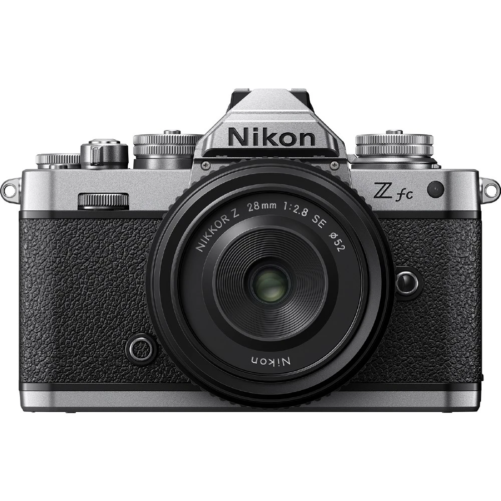 Nikon Zfc Digital Camera + 28mm f/2.8 SE Lens (Silver) at CamerasDori