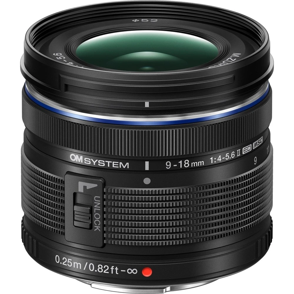 Olympus OM SYSTEM M.Zuiko Digital 9-18mm f/4-5.6 II Lens at CamerasDori