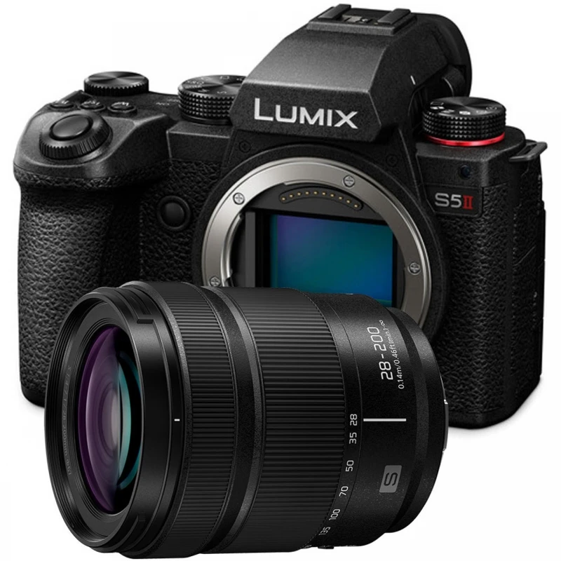 Panasonic Lumix S5 II Digital Camera + 28-200mm f/4-7.1 Lens at CamerasDori