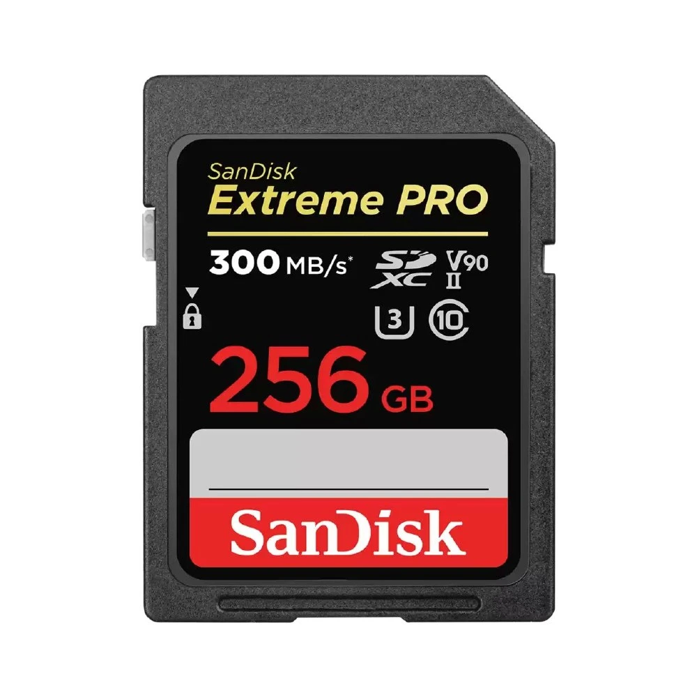 SanDisk Extreme PRO 256GB 300MB/s SDXC Memory Card at CamerasDori