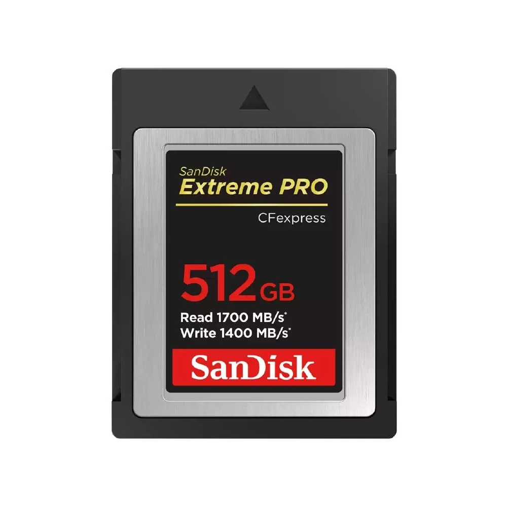 SanDisk 512GB Extreme Pro (1700MB/Sec) Cfexpress Type B Memory Card at CamerasDori