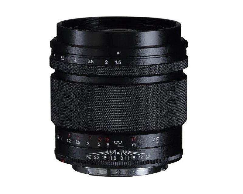 Voigtlander 75mm f/1.5 Nokton Aspherical Lens for Canon RF-01